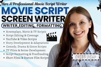 write movie script screenwriting comedy scripts podcast script, script coverage