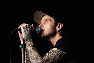 sing powerful hard rock and compose metal rock as indie pop singer