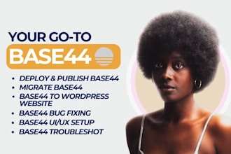 base44 expert migrate base44 to wordpress base44 bug fixing base44 web app