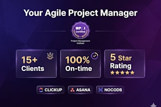 be your agile project manager