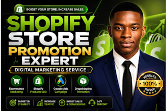 manage shopify store, ads, tiktok shop, shopify marketing to boost shopify sales