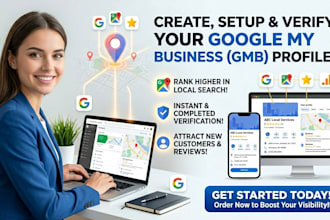 create setup verified google my business profile gmb profile setup