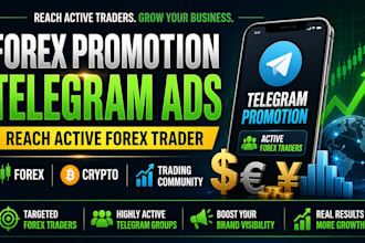 forex promotion telegram ads reach active forex trader crypto telegram promotion
