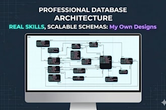 design erd, database schema and normalize your sql database