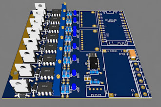 design kicad pcb schematic layout gerber for esp32 arduino iot