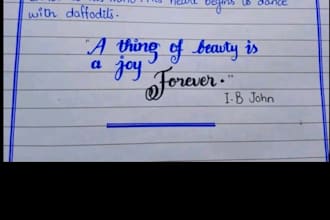 write assignments in neat and beautiful handwriting professionally