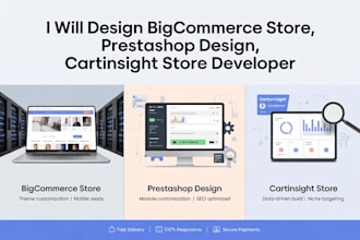 bigcommerce store design prestashop design cartinsight store developer