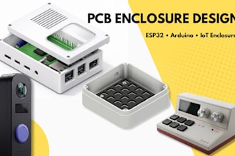 design enclosure for your pcb, esp32, arduino, or iot device