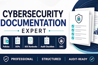 write cybersecurity policies, sops, and audit documentation