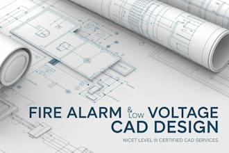 design fire alarm and low voltage systems with nicet level iii cad