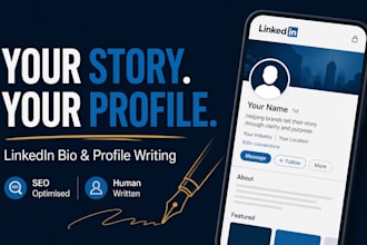 write your linkedin bio as a working journalist