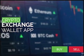 develop cryptocurrency wallet apps, blockchain app, crypto wallet, trading app