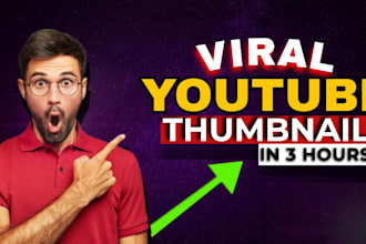 design professional youtube thumbnails