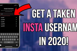 securely claim inactive usernames for twitter and instagram business username