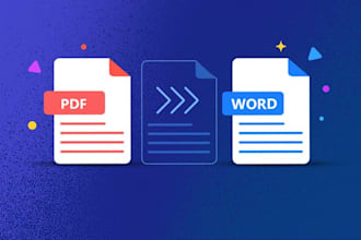 convert PDF to word document accurately