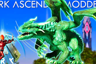 create custom ark survival ascended mods, skyrim, arc raider, fallout 4
