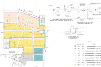 accurate building quantity takeoff, materials cost estimation for USA project
