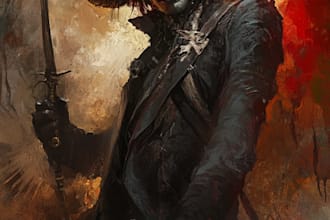do horror character art and horror character design