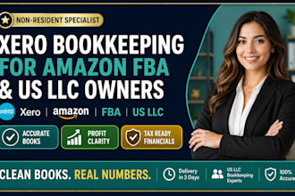 manage xero books for dropshipping and amazon fba non resident llc owners