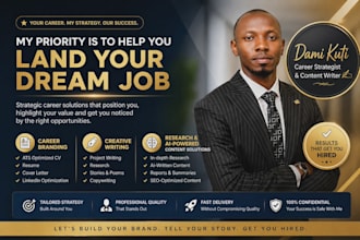 create job winning CV and optimize your linkedin profile