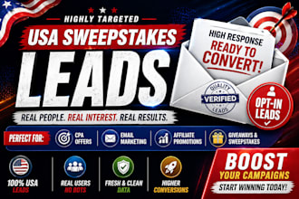 deliver hot USA sweeps takes leads that boost your CPA conversions fast