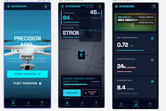 develop a drone monitoring app for agriculture, drone delivery management app