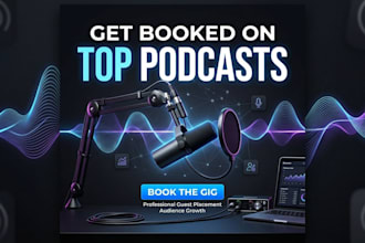 handle podcast booking and guest outreach to get you featured