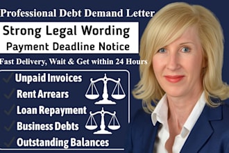draft a professional uk letter before action to recover unpaid invoice and debt