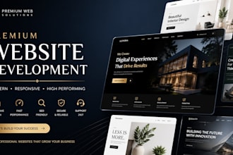 premium looking website development