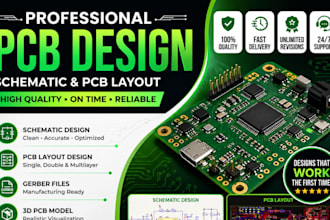 design pcb layout and schematics rf pcb design esp32 pcb design for your project