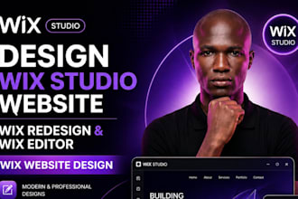 design wix studio website, wix redesign and wix editor, wix website design