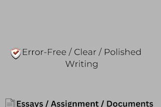 proofread and edit essays and document 247