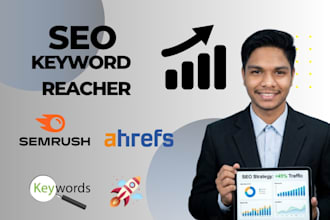 do keyword research, analysis,  and google SEO