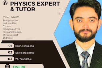 physics tutor and expert for all levels