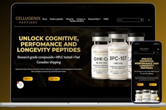 peptide website fda compliant peptide website peptide store supplement website
