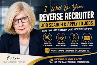 reverse recruiter for job, search and apply to jobs, job application submission