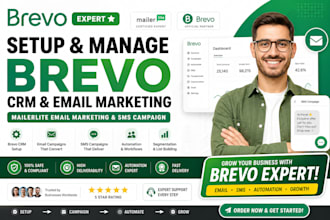 setup brevo crm brevo email marketing, mailerlite email marketing sms campaign