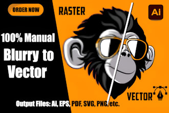 convert icon to vector tracing for clean HD logo and vector files