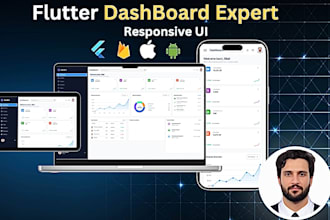 build a saas dashboard for your flutter application