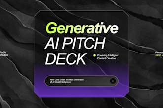 redesign generative ai pitch deck llm startup deck foundation model deck