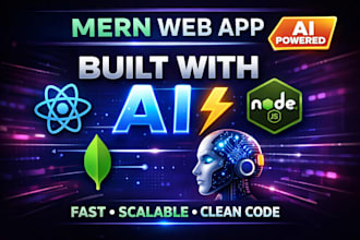 build mern web app, ai assisted,  chatbot, claude, chatgpt
