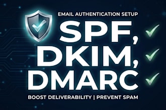 configure spf, dkim, dmarc, and bimi for domain security