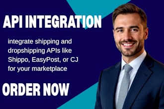 integrate shipping and dropshipping apis like shippo, easypost, or cj for you