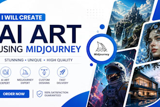create ai art using midjourney