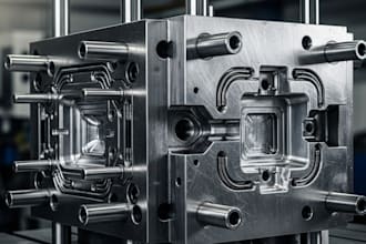 do 3d product design, injection mold and product manufacturing, cnc machining