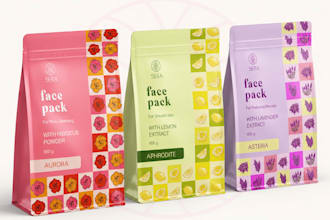 design cosmetic labels, skincare, beauty, body butter and oil label design