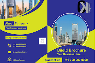 design a modern food flyer, menu and restaurant brochure