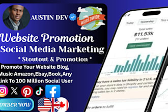 promote and market your website,business,product or service