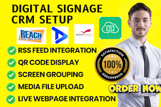 setup optisigns digital signage software for for screens displays and billboards