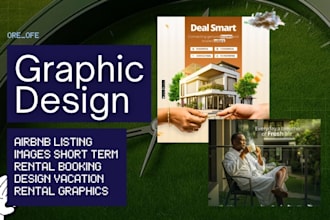 airbnb listing images short term rental booking design vacation rental graphics